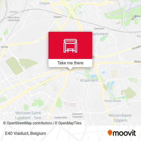 E40 Viaduct map