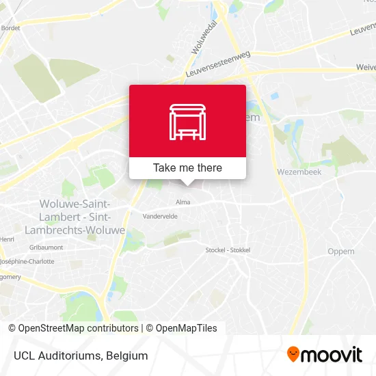 UCL Auditoriums map