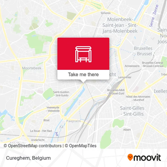 Cureghem map
