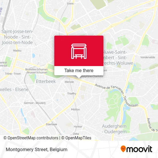 Montgomery Street map