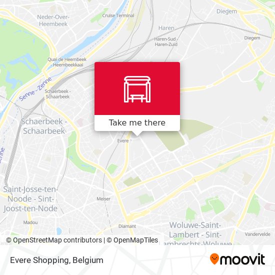 Evere Shopping plan