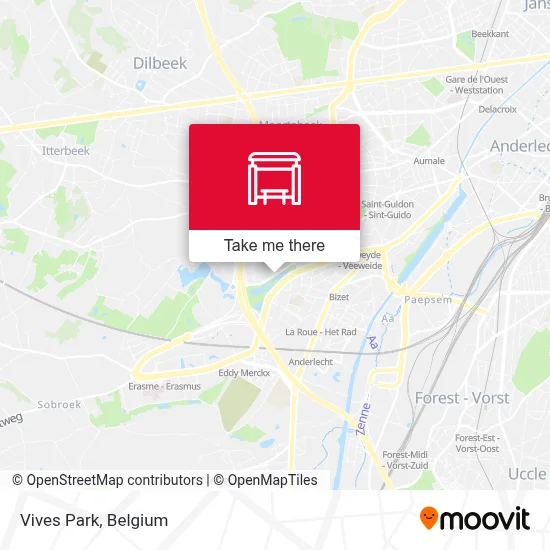 Vives Park map