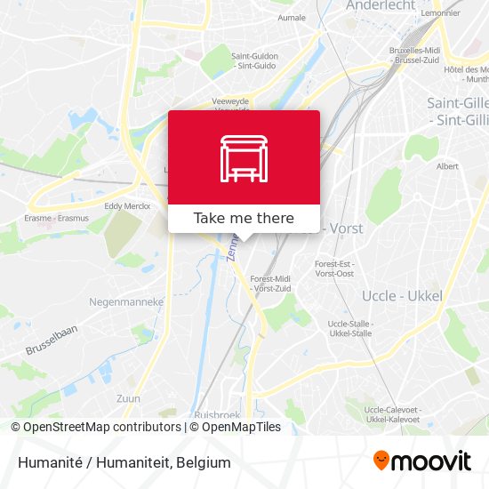 Humanité / Humaniteit map