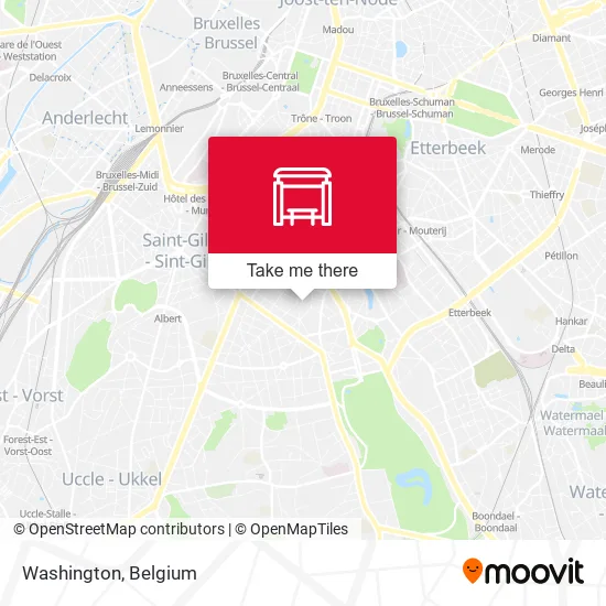 Washington map