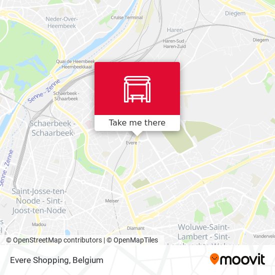 Evere Shopping plan