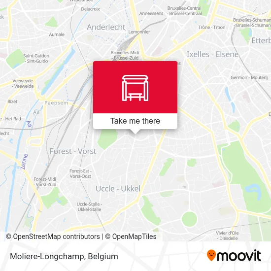 Moliere-Longchamp map