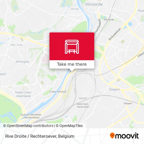 Rive Droite / Rechteroever plan