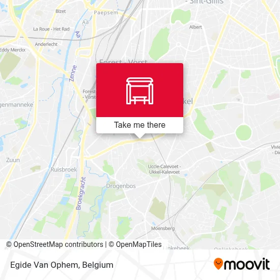 Egide Van Ophem map