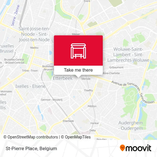 St-Pierre Place map