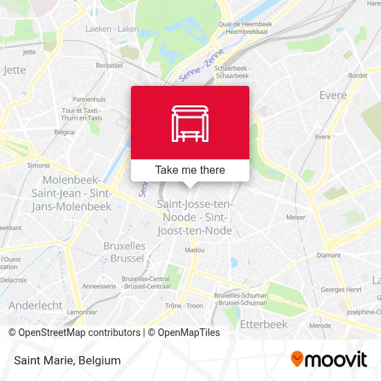 Saint Marie map