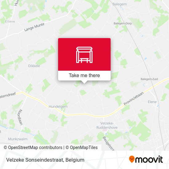 Velzeke Sonseindestraat plan