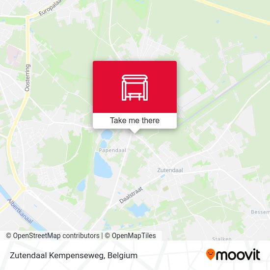 Zutendaal Kempenseweg plan