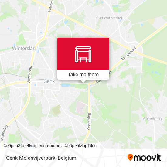 Genk Molenvijverpark plan