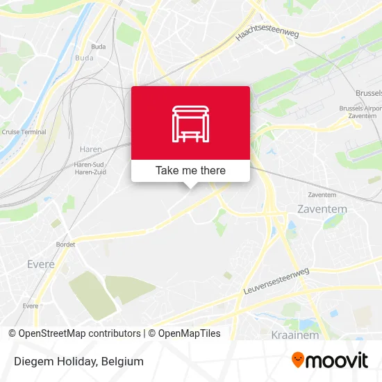 Diegem Holiday map