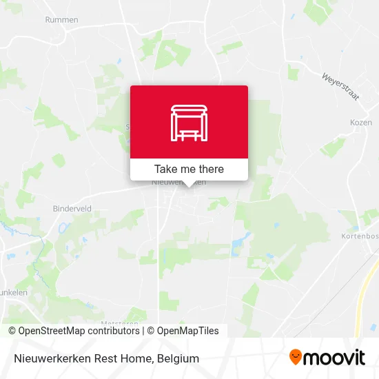 Nieuwerkerken Rest Home map