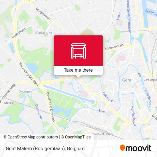 Gent Malem (Rooigemlaan) plan