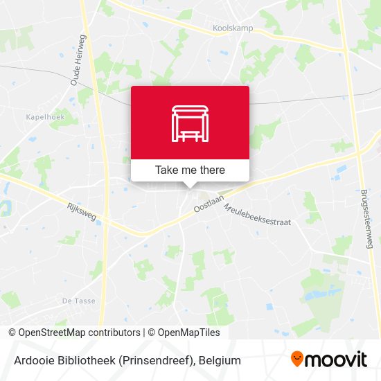 Ardooie Bibliotheek (Prinsendreef) plan
