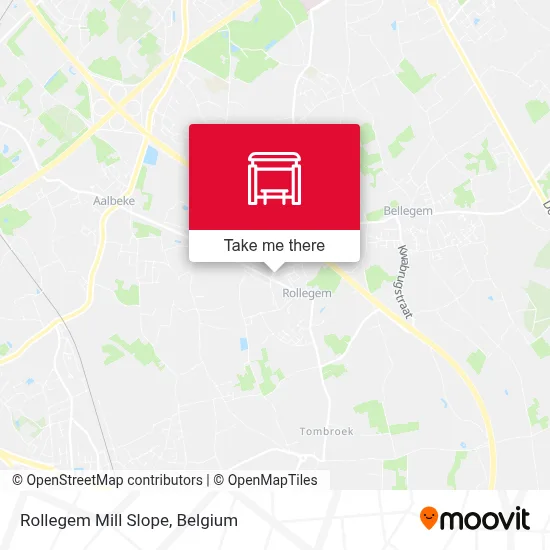 Rollegem Mill Slope map