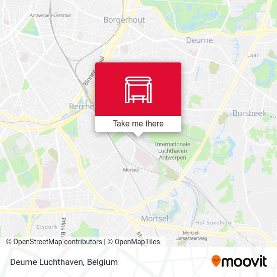 Deurne Luchthaven plan