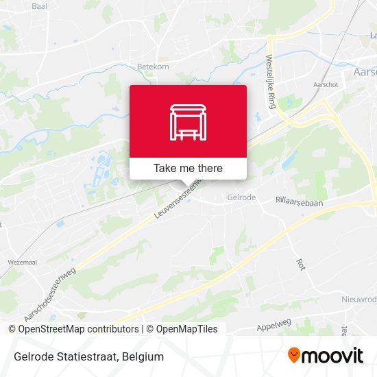 Gelrode Statiestraat plan