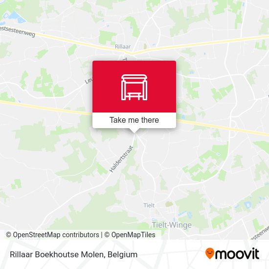 Rillaar Boekhoutse Molen map