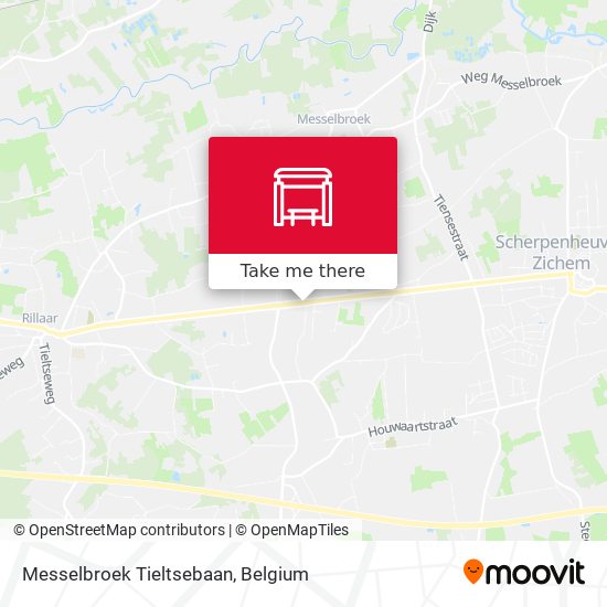 Messelbroek Tieltsebaan plan