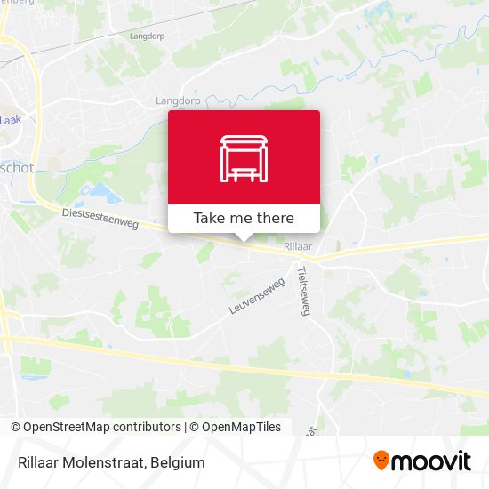 Rillaar Molenstraat plan