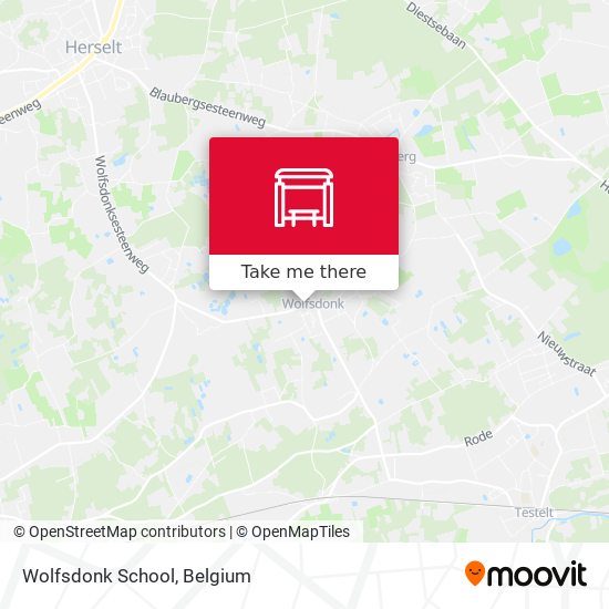 Wolfsdonk School map