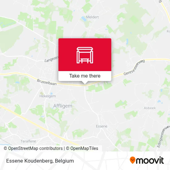 Essene Koudenberg map