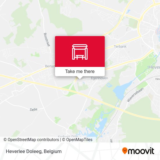 Heverlee Doleeg map