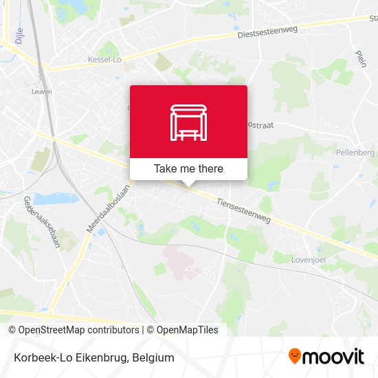 Korbeek-Lo Eikenbrug plan