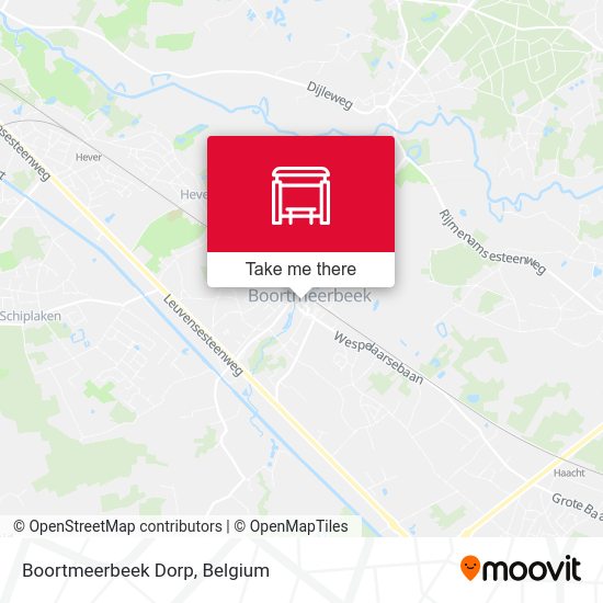 Boortmeerbeek Dorp plan