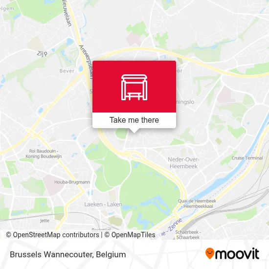 Brussels Wannecouter map