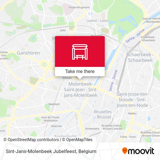 Sint-Jans-Molenbeek Jubelfeest map