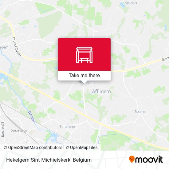 Hekelgem Sint-Michielskerk map