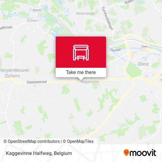 Kaggevinne Halfweg plan