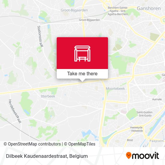 Dilbeek Kaudenaardestraat plan