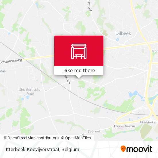 Itterbeek Koevijverstraat plan