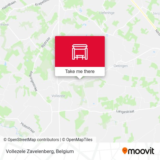 Vollezele Zavelenberg plan
