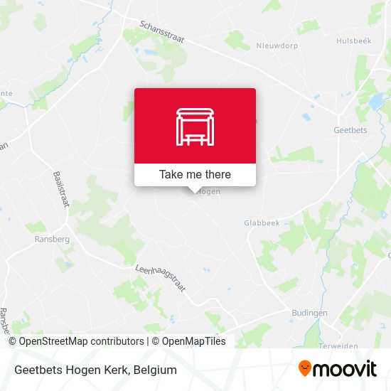 Geetbets Hogen Kerk plan