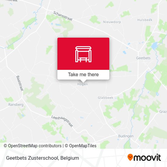 Geetbets Zusterschool map