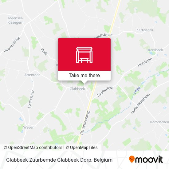 Glabbeek-Zuurbemde Glabbeek Dorp plan