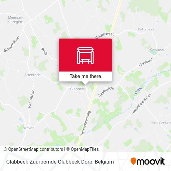 Glabbeek-Zuurbemde Glabbeek Dorp plan
