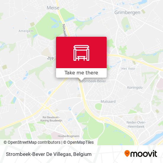 Strombeek-Bever De Villegas plan