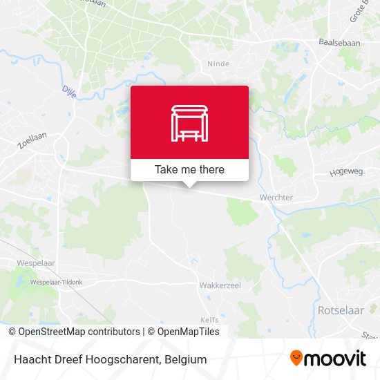 Haacht Dreef Hoogscharent map