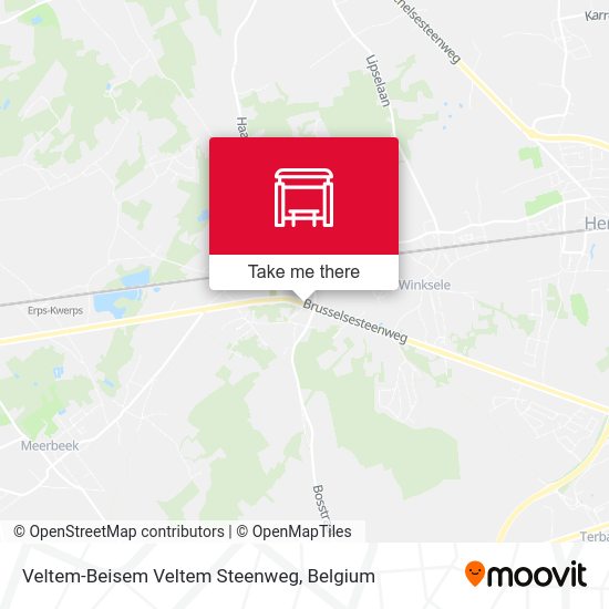 Veltem-Beisem Veltem Steenweg plan