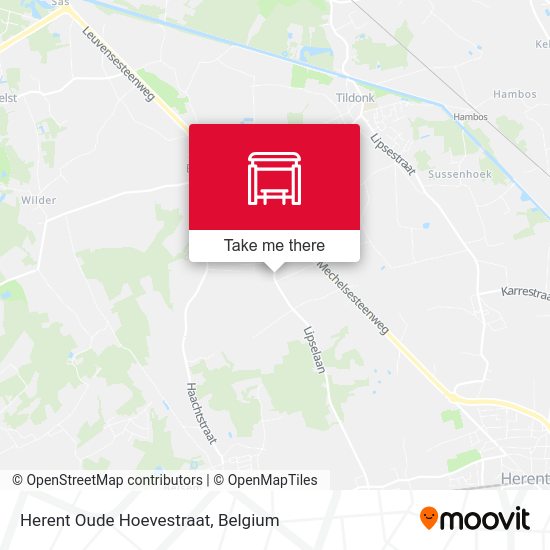 Herent Oude Hoevestraat plan
