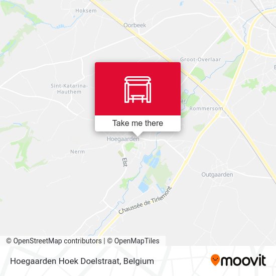 Hoegaarden Hoek Doelstraat plan