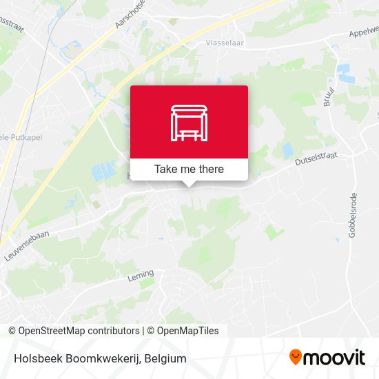 Holsbeek Boomkwekerij plan