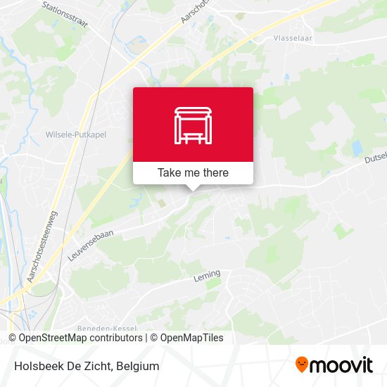 Holsbeek De Zicht map